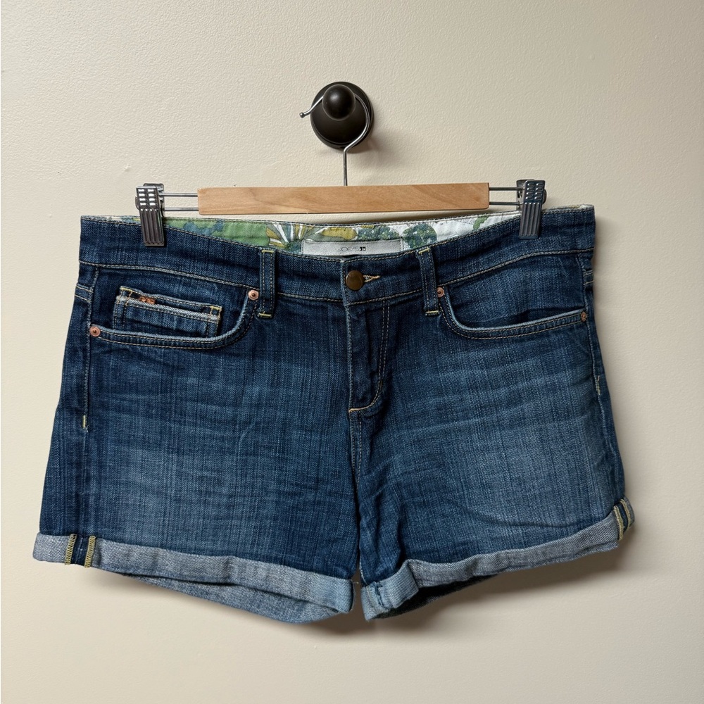 Joe’s Jeans Dark Blue Jean Shorts